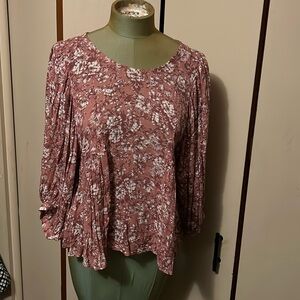 Lucky brand blouse size small